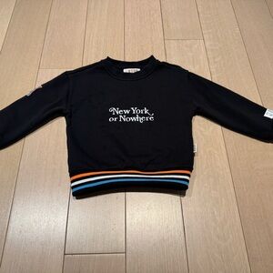 Kids Black Sweatshirt - New York or Nowhere